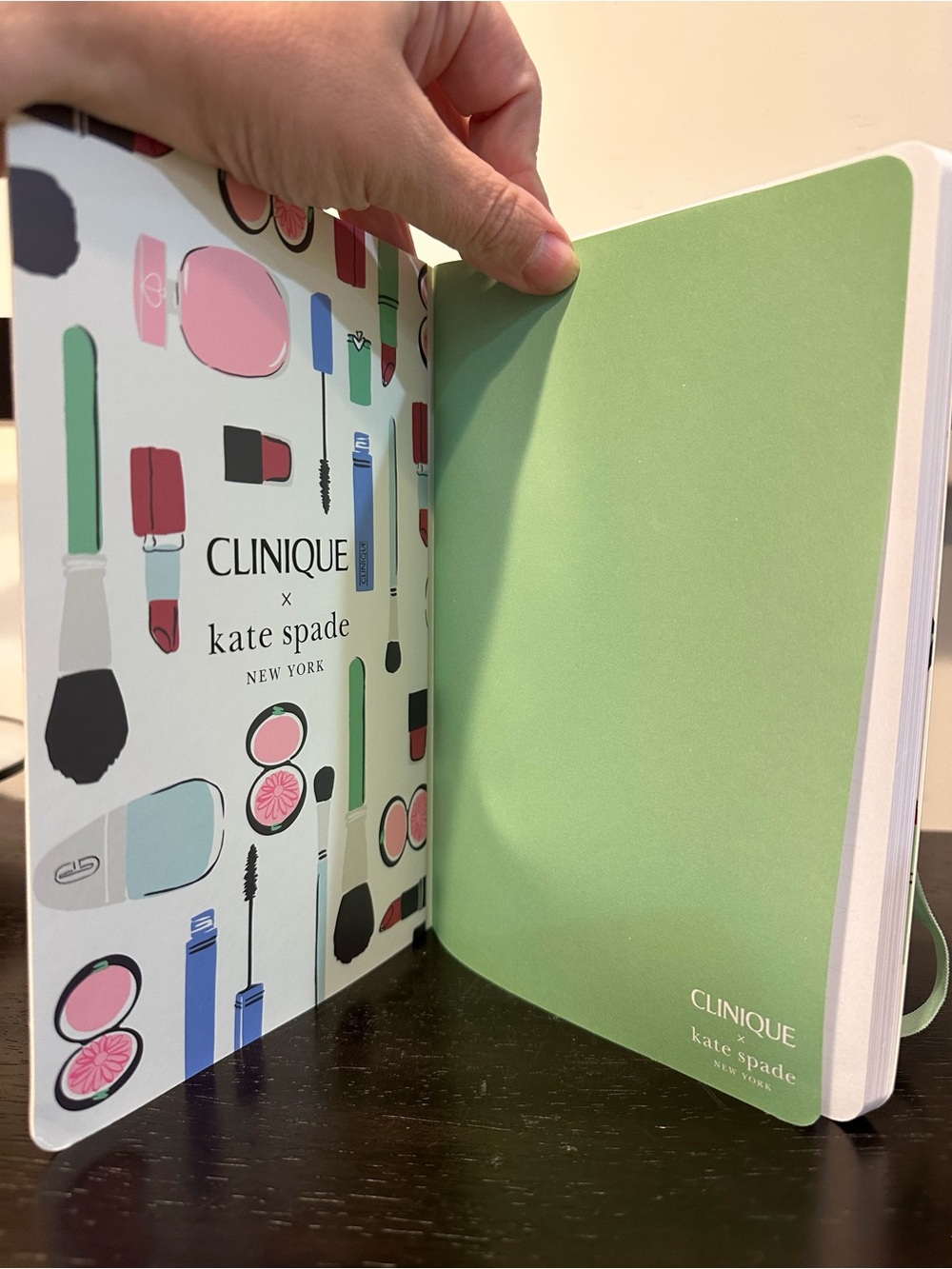 kate spade Clinique Makeup Pattern Notebook - Picture 8 of 9